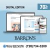 Barron's Subscription for 2 Years with a 70% Discount