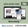 Bloomberg Newspaper Digital Subscription for 5 Years at 70% Off