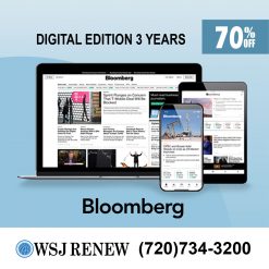 Bloomberg Subscription for 3 Years with a 70% Discount