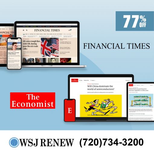 Financial Times and The Economist Digital Subscription 3-Year