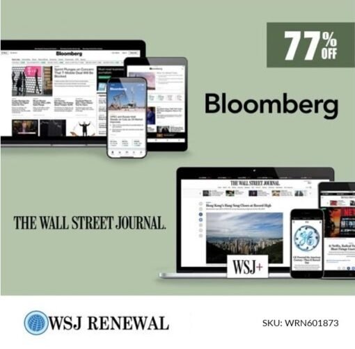 Bloomberg and WSJ Digital SKU WRN601873