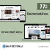 New York Times and The WSJ SKU WRN836017