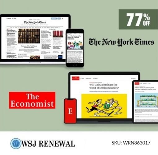 New York Times and The Economist Digital SKU WRN863017