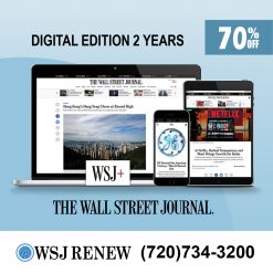 WSJ Digital Subscription 2-Year with a 70% Discount
