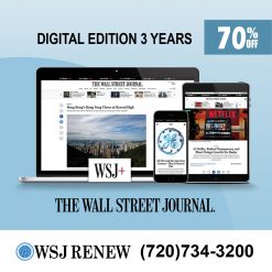 WSJ Digital Subscription 3-Year with a 70% Discount