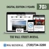 Wall St Jnl Digital Subscription for 3 Years for only $79