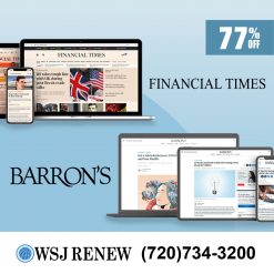 The Financial Times and Barron's Subscription for 3 Years