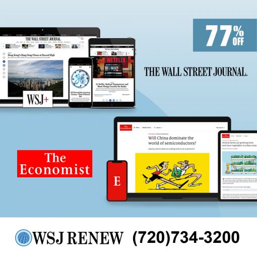 The Economist and WSJ Digital Bundle for only $129