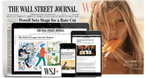 WSJ Renewal Rates on Wall Street Print Edition - wsjrenewal