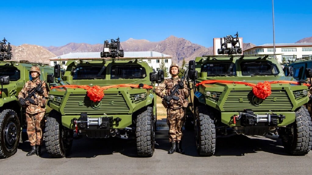 Chinese Armored Trucks Debut in Chechnya wsjrenewal
