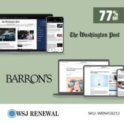 Barron’s Newspaper and Washington Post SKU WRN458213