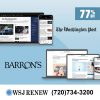 Washington Post and Barron's Newspaper Digital Subscription 77% Off