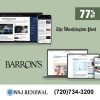 Barron's Newspaper and Washington Post Subscription for 3 Years