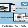 Washington Post Newspaper and The NY Times Subscription for $129