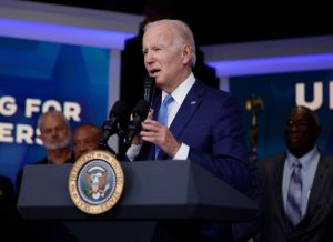 Biden Open to Closing Border with Migrant Influx Approval